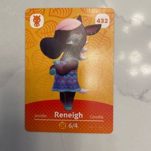 Animal Crossing New Horizon Amiibo - Reneigh